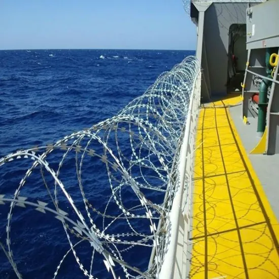 razor barbed wire mesh fence design for sale