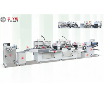 2 Colors Professional 350mm Roll to Roll Screen Printing Machine with UV Dryer - FPP350-2