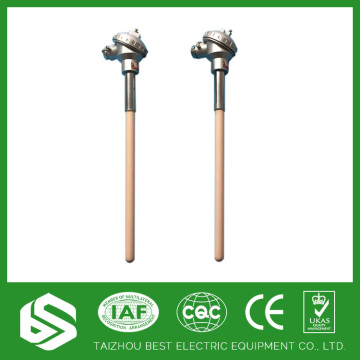 Factory sale top quality cheap price self-powered ceramic tube universal thermocouple