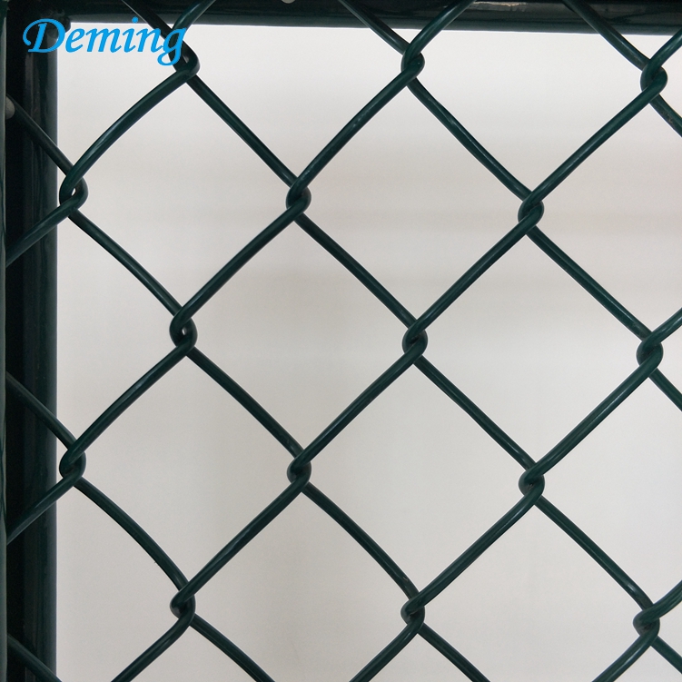 Hot Dip Galvanized Chain Link Fence Sport Field