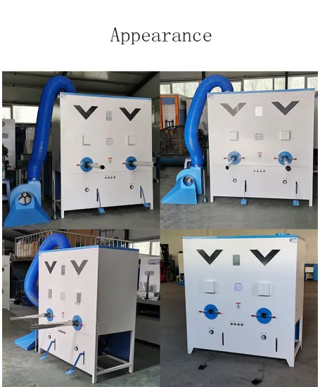 Industrial Cotton Fiber Filling Machine for Pillows, Cushions, and Plush Toys