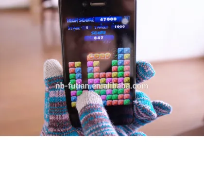 FUTIAN FASHION 2015 beautiful touch glove for iglove