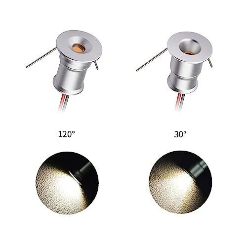 1W LED Mini Spotlight Recessed Lighting Home Kitchen Ceiling Light DC12V