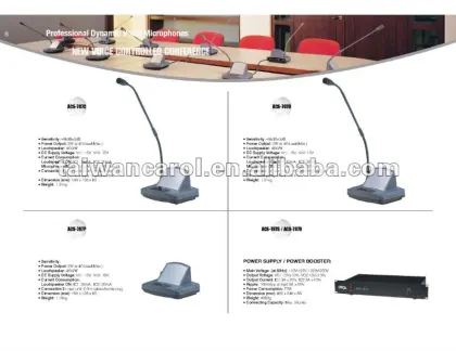 CAROL VOICE CONTROLLED CONFERENCE SYSTEM MICROPHONE ACS-787
