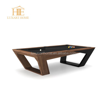 China Factory High End Glass Pool Tables for Villa Export
