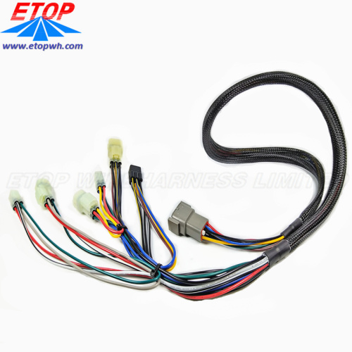 Custom Auto Waterproof DT Connector Cable Assembly