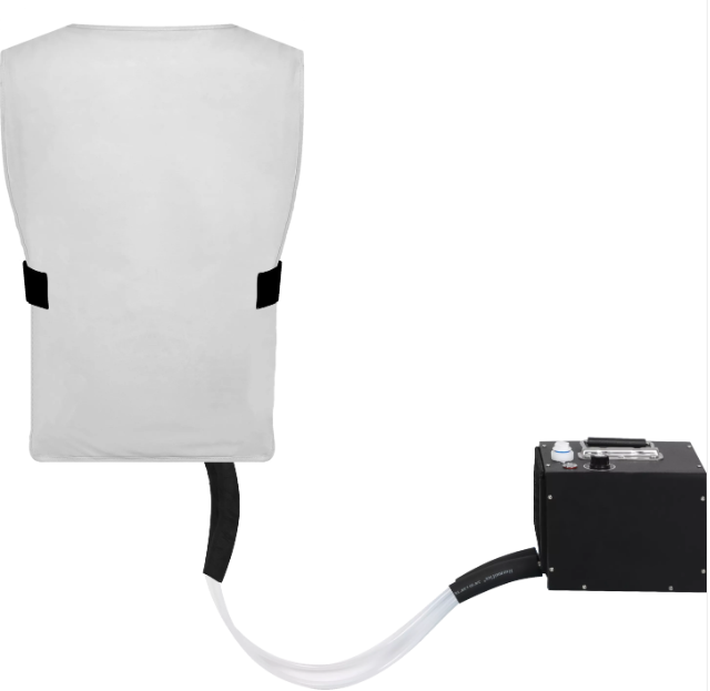 smart cooling vest for outdoor work heat relief breathable cooling vest