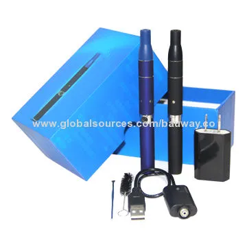 Electronic cigarette, dry herb vaporizer pen with ego battery