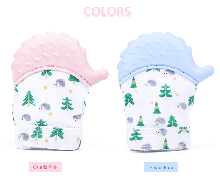 silicone teething glove