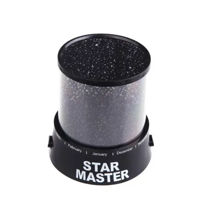 Colorful Romantic Sky Stars Projector Lamp for Kids Bedroom - LED Night Light for Christmas