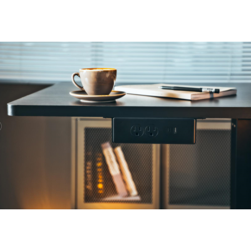 barrette d&#39;alimentation encastrée de bureau