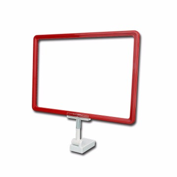 supermarket pop promotional magnetic stand plastic A4 poster frame
