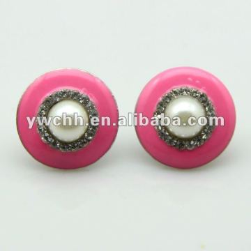 fashionable pearl earrings design pearl stud earrings