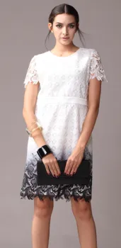 Pretty Steps 2016 sexy elegant high quality round collar lace dress beautiful lady fashion dress