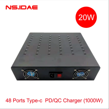 48-Port Type-C Fast Charge PD QC Protocol 1000W