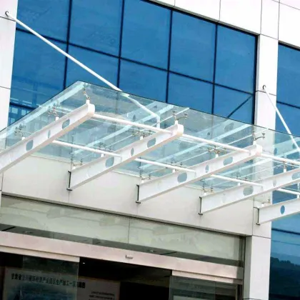Steel Frame Steel Grid Steel Structure Curtain Wall Skylight