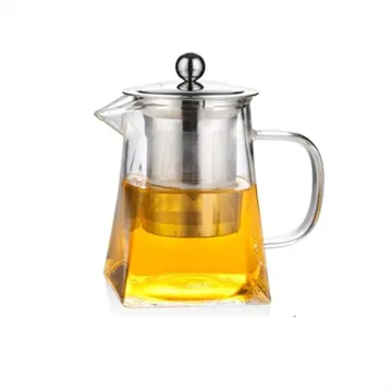 Lead Free glass teapot Heat Resistant glass pitcher Borosilicate Glass Teapot