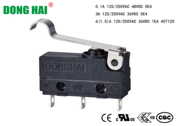 Dustproof Micro Switch Simulated roller 18.9mm