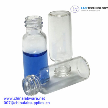 8mm 0.5 dram screw clear HPLC Vials
