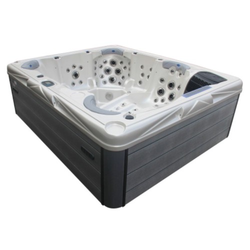 Acrylic 7 people outdoor freestanding air jet spa