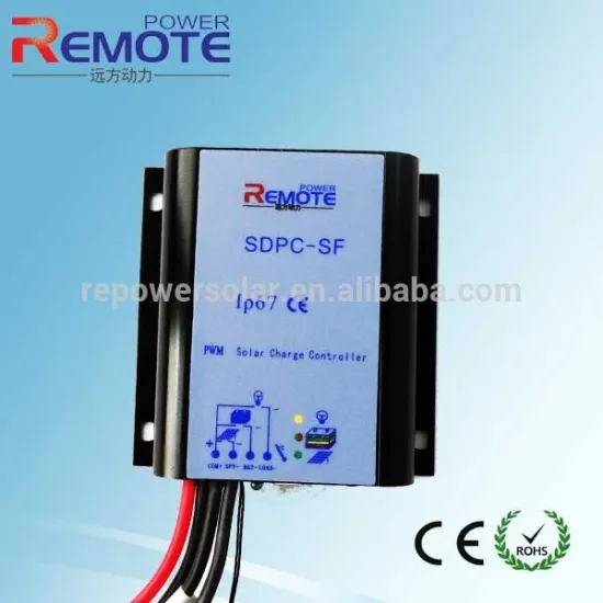 Waterproof outdoor home use 10A 12V solar lighting controller
