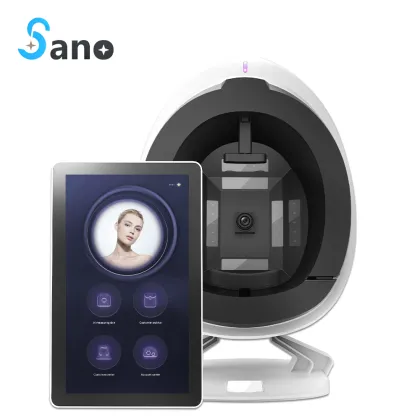 Multilingual Skin Scanner Analyzer: Mirror Facial Analyzer Machine