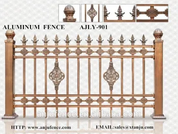 China manufacturer of Decorative aluminum fence AJLY-901