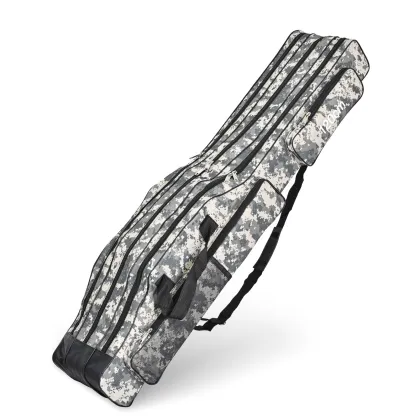 Triple Foldable Big Belly Sea Fishing Bag 1.2M/1.5M - NEWMAJOR Ocean Beach Fishing Rod Bag