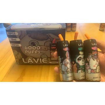 Lavie 6000Puffs Одноразовый аромат устройства POD