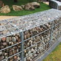 Muro de retenção de Gabion soldado modular para design de paisagem