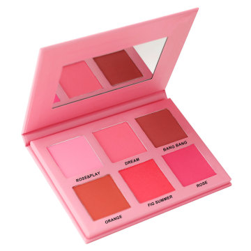 Wholesale DIY Blush Palette with Low MOQ for Private Label