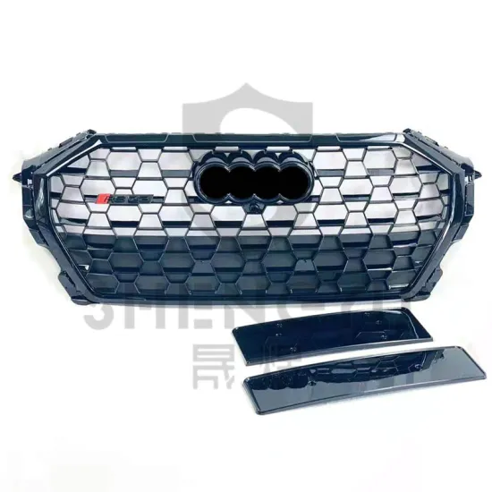 ABS Grilles for Modified RSQ3 Black Frame Grille Model Audi Q3 2020-2021