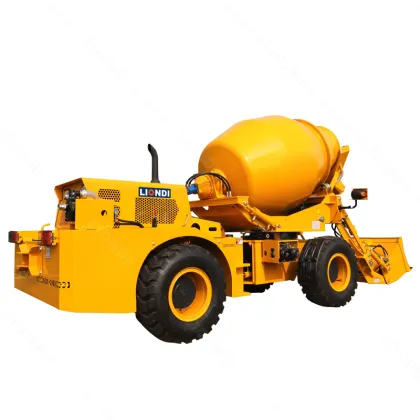 Concrete Machinery Auto Concrete Mixer Truck With Pump