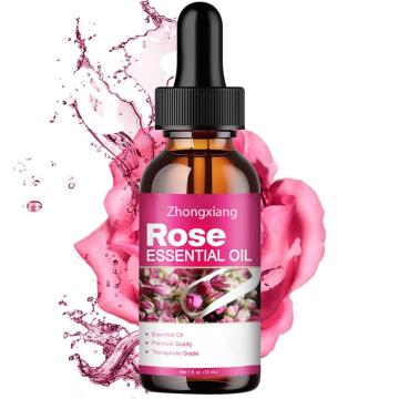 Factory Private Label 100% Pure Natural Organic Rose Essential Oil Set For Gift Relief Relaxation Anxiety Essential oil