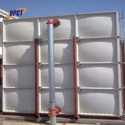 Assembled storage tank fiberglass water tank price