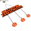 Halloween party Decoration HAPPY HALLOWEEN Hanging Hangtag Window door Decoration Doorplate Halloween Pumpkin Hanging Strips