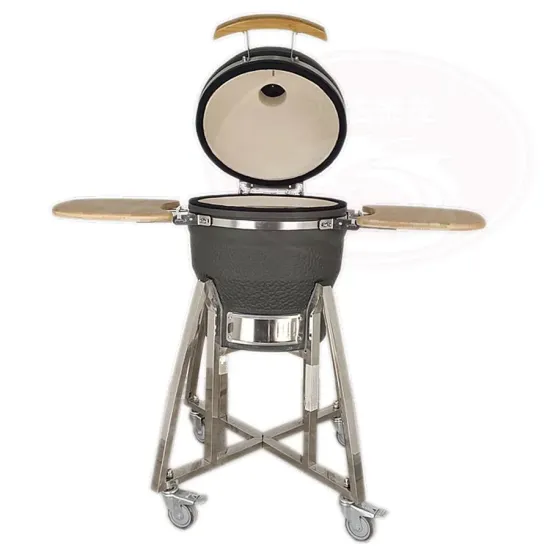 Black Kamado Tabletop BBQ Grill Professional Green Egg Grill