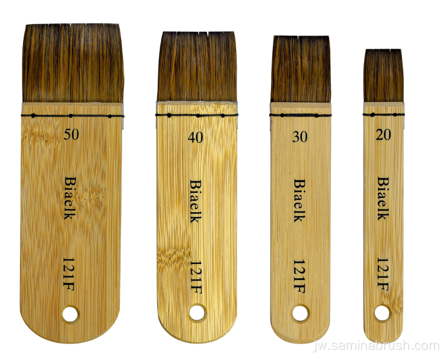 Brush lukisan rambut alami