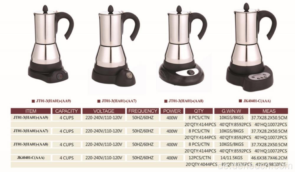 America Coffee Brewer Edelstahlkaffeemaschinen mit Timer