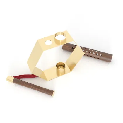 Metal OUD BURNER Line Stick Incense Burner