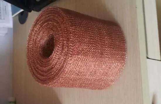 Copper Fine Micro Screen Woven Wire Mesh