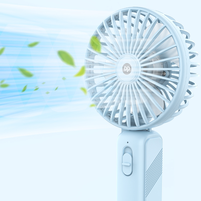 Office Noiseless Portable Folding Mini Desk Rechargeable Fan