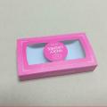 Special Pink Custom Paper Eyelash Case Sleeve