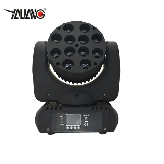 Event Stage DMX-Controlled 12 x 10W LED RGBW 4-in-1 Wash Moving Head Light