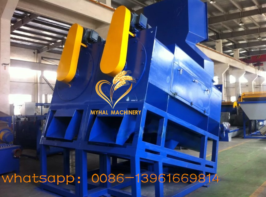 300-1000KG PET Bottle Recycling Washing Line With PVC OPP Label Remover