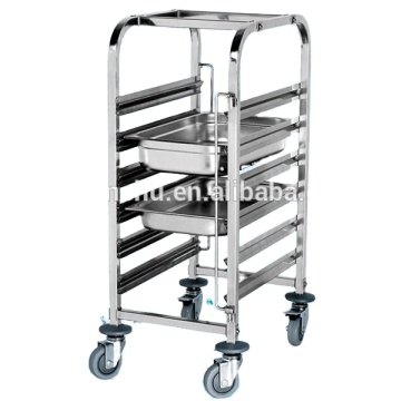 Stainless Steel Industrial Cooling Trolley for Bakery Tools and Bread Racks