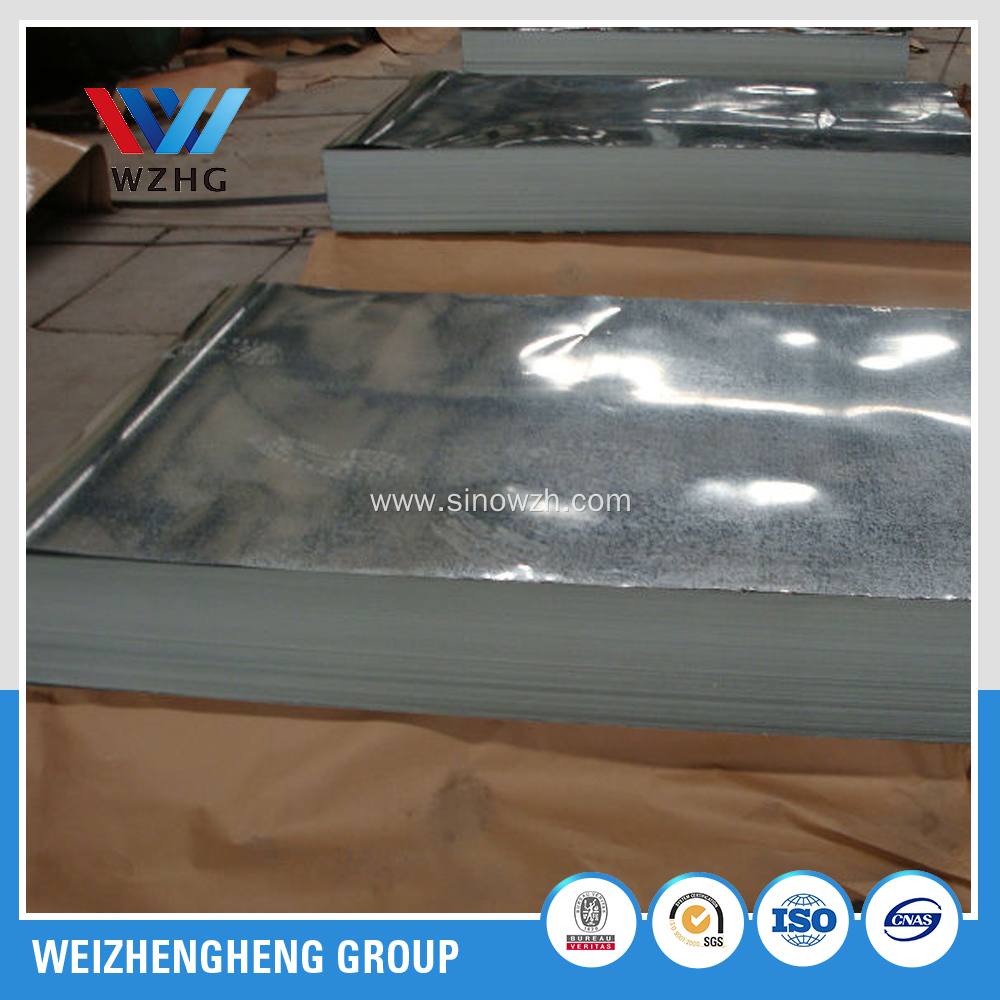 Galvanized sheet metal roofing for sale