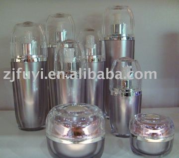 Egg-shaped Acrylic Cosmetic Bottle, Acrylic Lotion Bottle