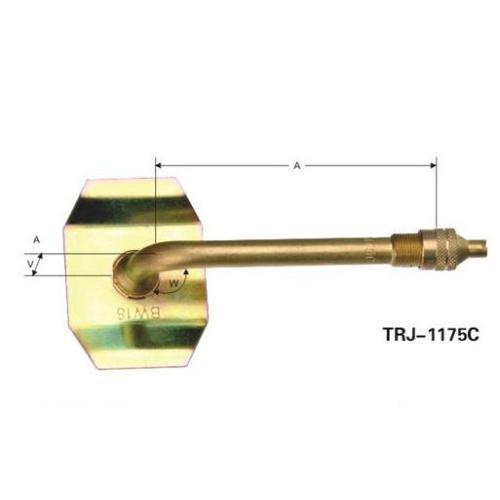 OTR Large Bore Tube Valve Stem Screw-on Large Bore OTR Tire Valve TRJ-1075 Manufactory