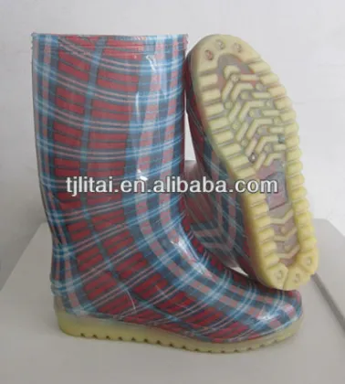 wholesale LITAI PVC cheapest colourful rain boots